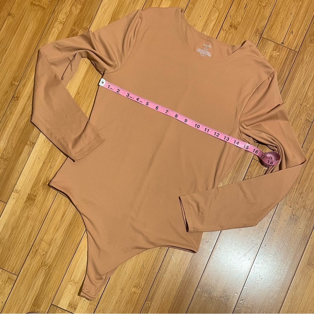 Nuuds Seamless Longsleeve Crewneck Bodysuit Size M - Picture 11 of 16